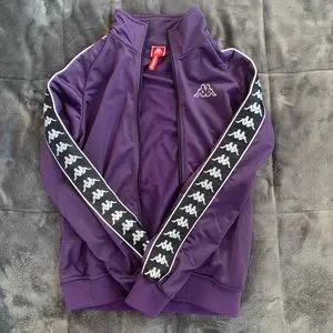 Kappa L Purple Track Jacket